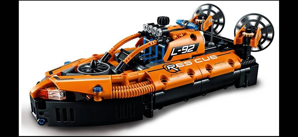 Lego Kit di costruzioni: LEGO TECHNIC SET 42120 LUFTKISSENBOOT / FLUGZEUG – Usato da Zunzgen venduto da Viper79 1