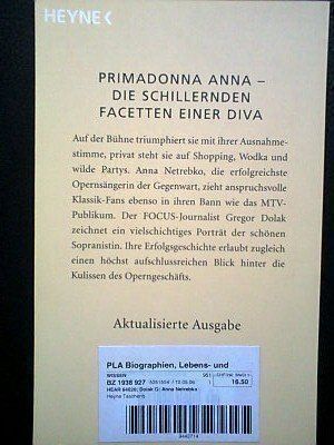 Libri: Gregor Dolak Anna Netrebko – Usato da Basel venduto da Alacant 2