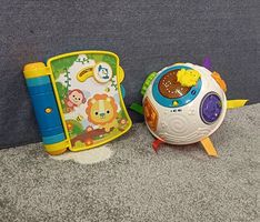 Vtech Baby Tanzende Musikkugel + Tiergeräuschebuch