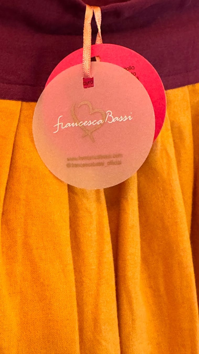 Gonne: Francesca Bassi bestickter Sommerrock – Nuovo e nell'imballaggio originale da La Punt Chamues-ch venduto da Mausibeinli 1