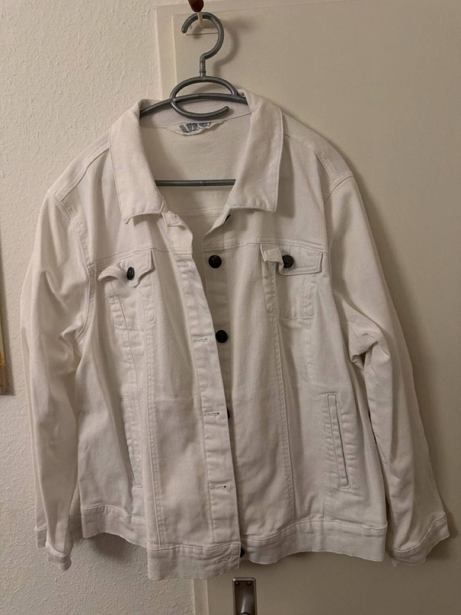 Jacken: Veste en jean blanche bon état – Neu (gemäss Beschreibung) aus Châtelaine von Diogo.138