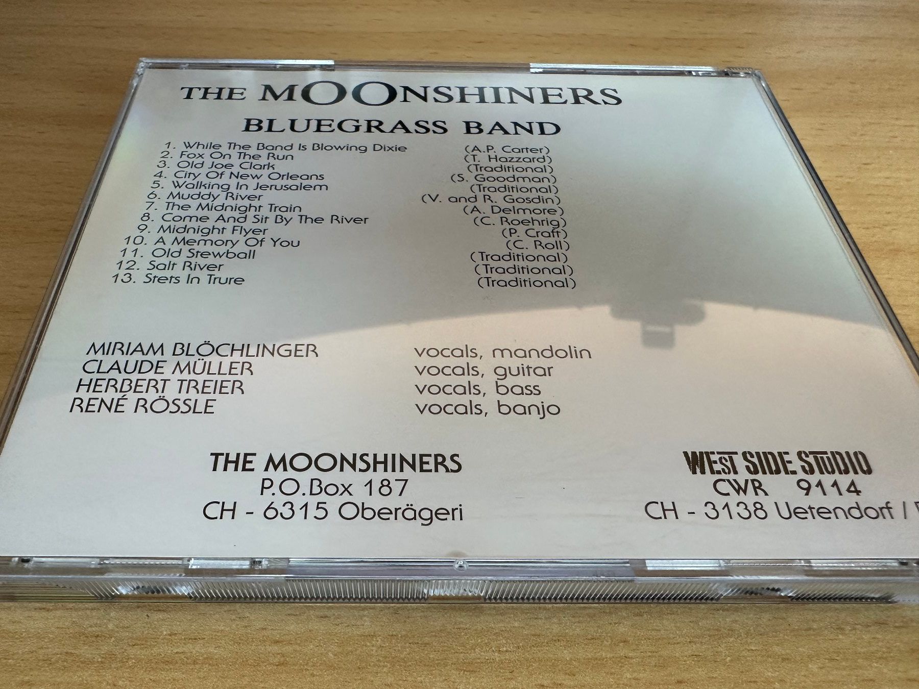 CDs: The Moonshiners & Bluegrass Band – Gebraucht aus Rikon im Tösstal von Alpenmutz 1