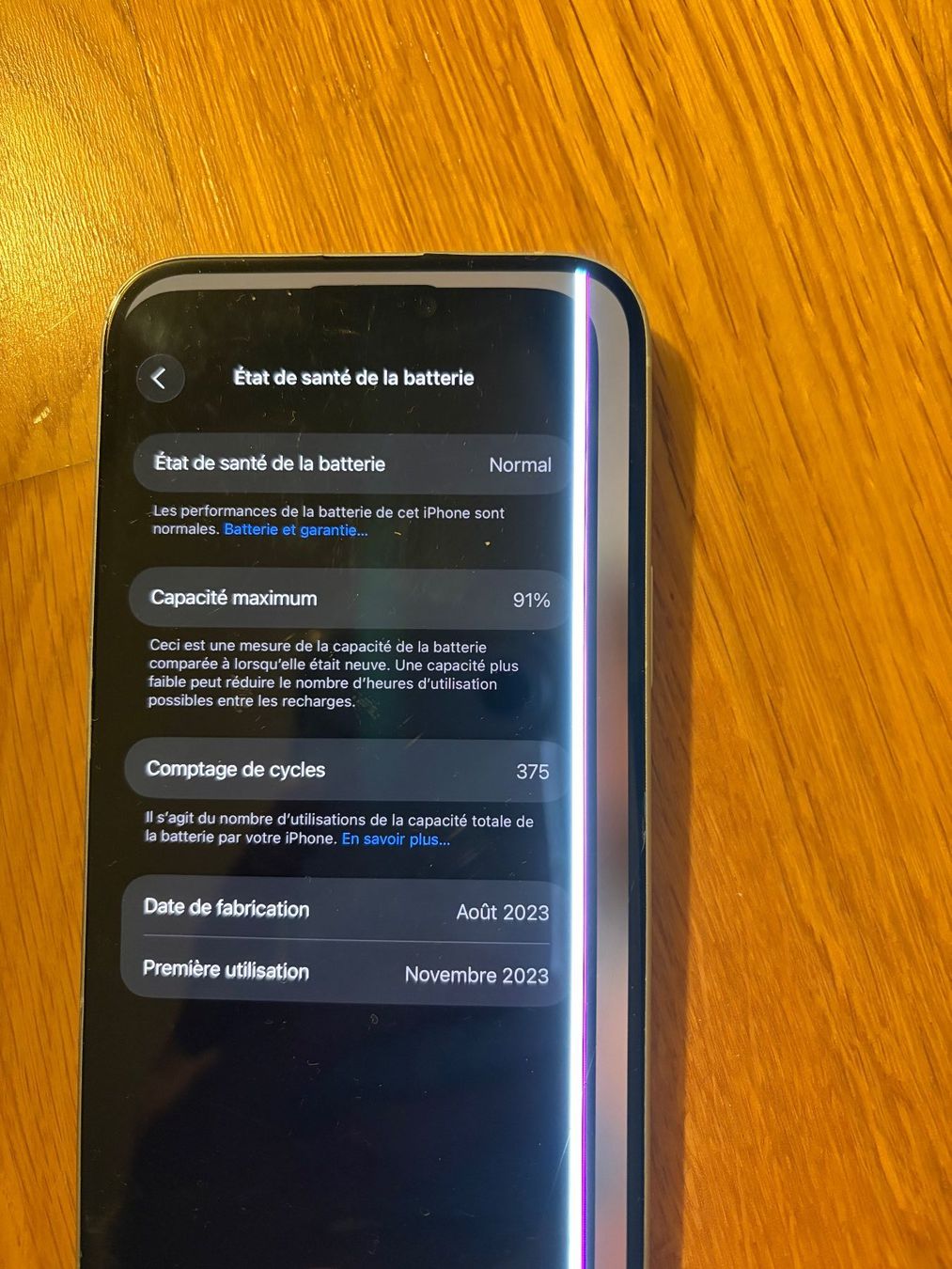 Apple Telefoni cellulari / Smartphones: iPhone 15 Plus, Bildschirm beschädigt, funktioniert einwandf – Usato da Zollikon venduto da Ostendo 2