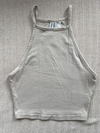Top von H&M Divided, Grösse XS, Beige