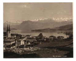 Photoglob, um 1895, Lucerne et les alpes 80