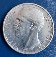 Italien Silbermünze 10 Lire 1927 Vittorio Emanuele III