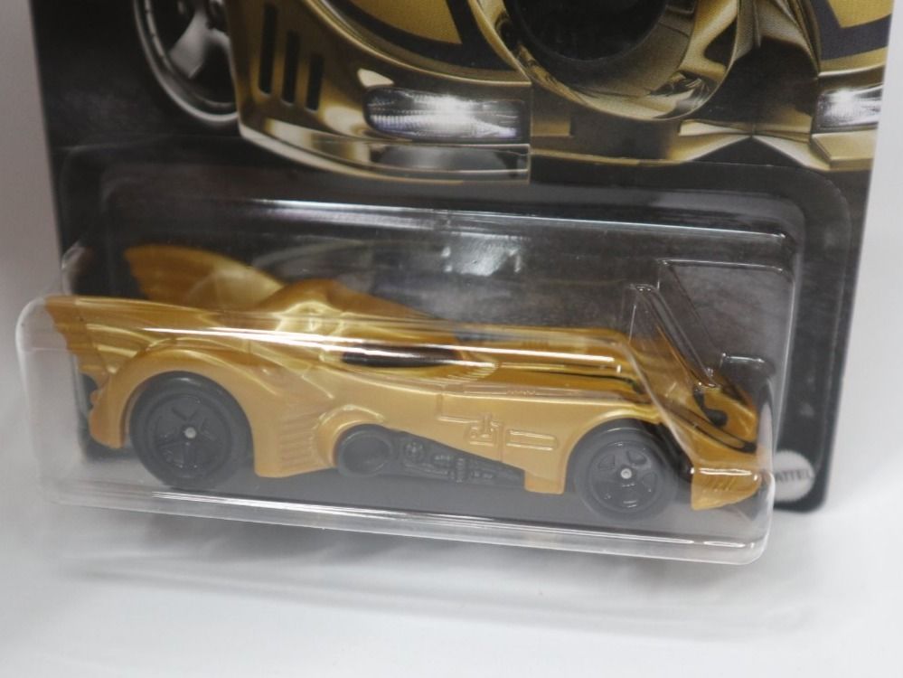Hot Wheels Modellini d'auto: Hot Wheels Batmobile Batman Batmobil Gold 1989 – Nuovo e nell'imballaggio originale da Eschenbach SG venduto da Astalavista 2