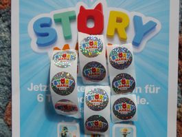 10 Migros Story Mania Sticker