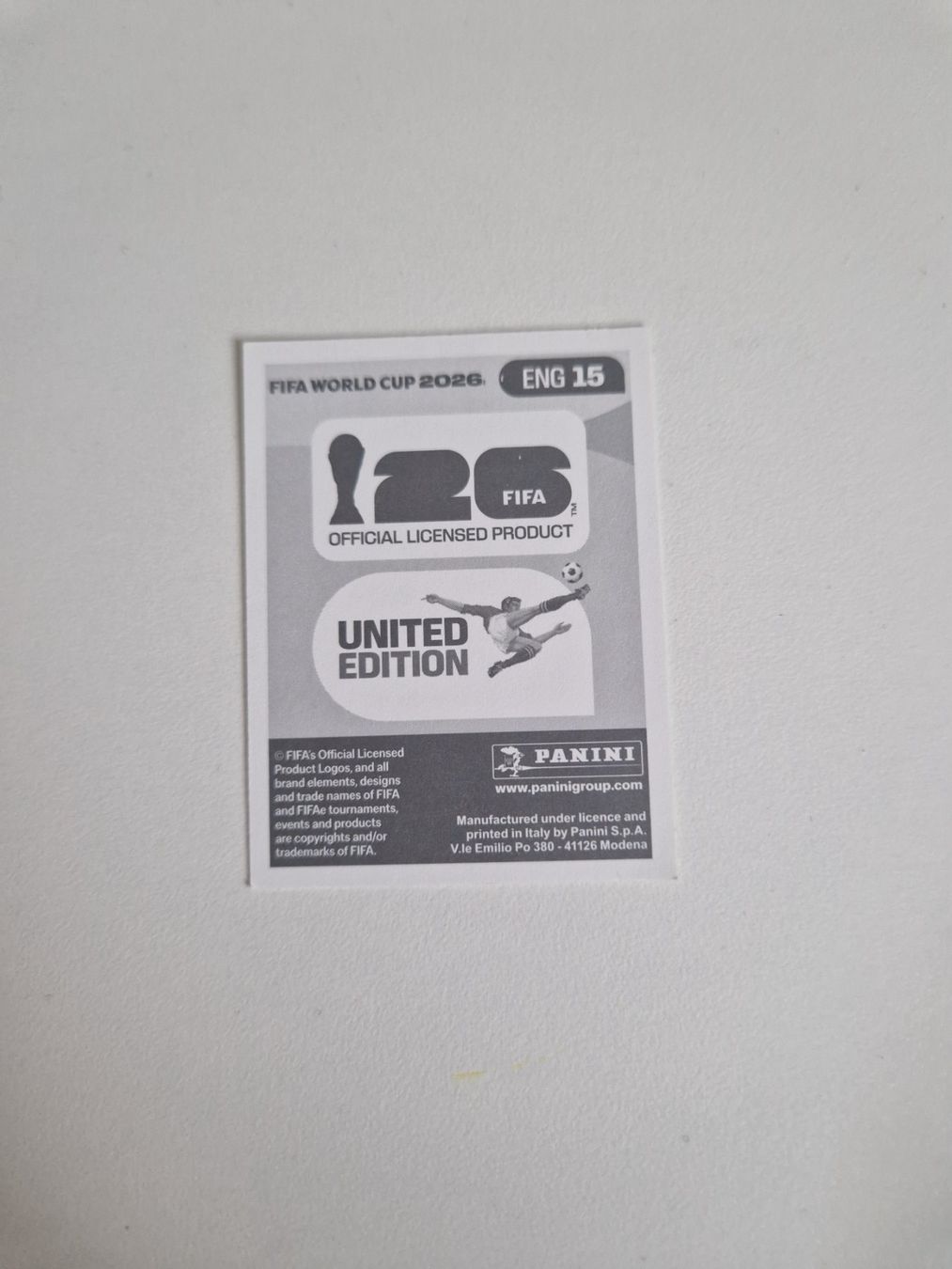 Panini Cartes à collectionner: Panini Sticker ENG15 – Neuf (Voir description) à Stüsslingen par white_angel86 1