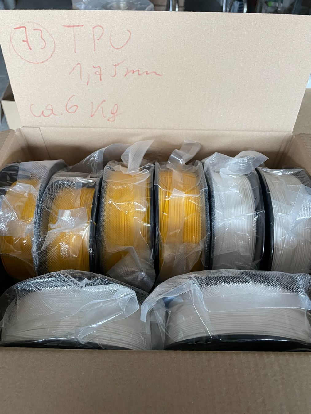 Filamento: TPU Filament – Nuovo (secondo la descrizione) da Champfèr venduto da Piratfill