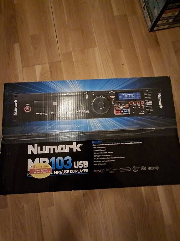 Lettore multimediale & Streamer: Numark MP103USB  Profi DJ CD/USB-Player  NEU & OVP – Usato da Bern venduto da Skender98
