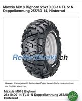 2 pneu 26x10-14 Maxxis