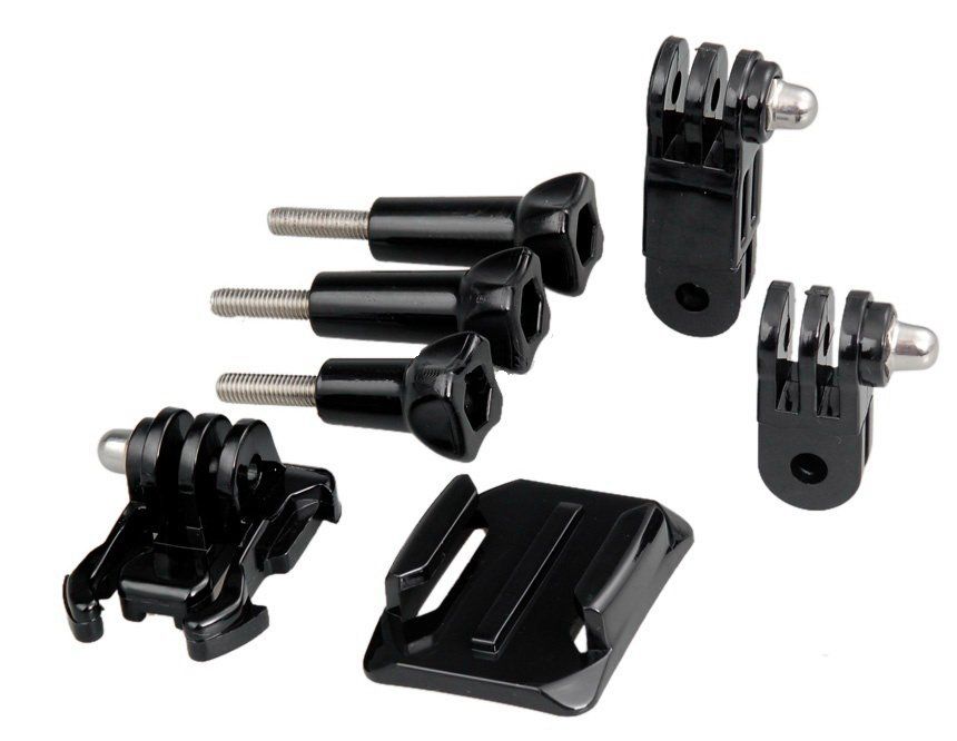 Gopro Treppiedi & Teste: GoPro Helmhalterungs Set – Nuovo (secondo la descrizione) da Pfungen venduto da Famadm 3