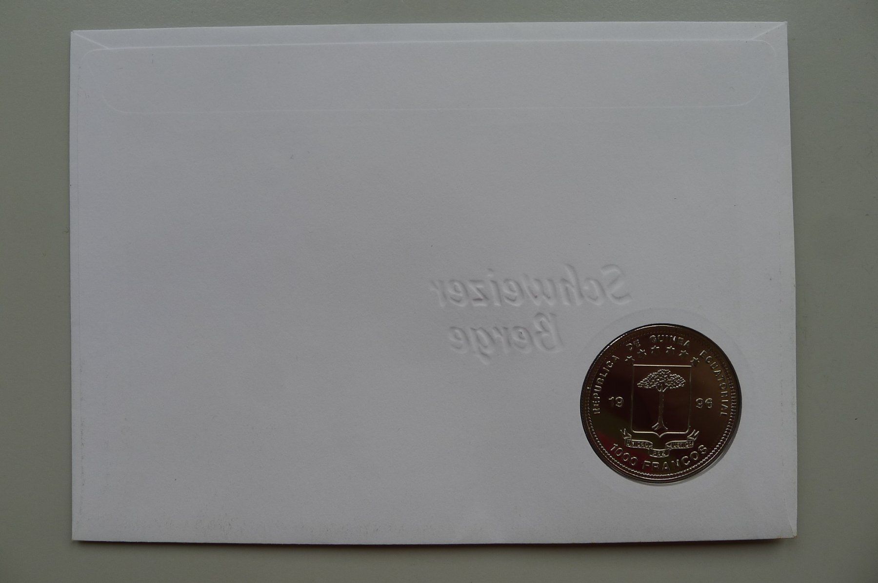 Tutti le monete: 1997: Numisbrief Schweizer Berge - Les Diablerets mit Nr.503 – Usato da Sursee venduto da Luzernerraute 3