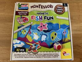 MONTESSORI Holz Angel Spiel