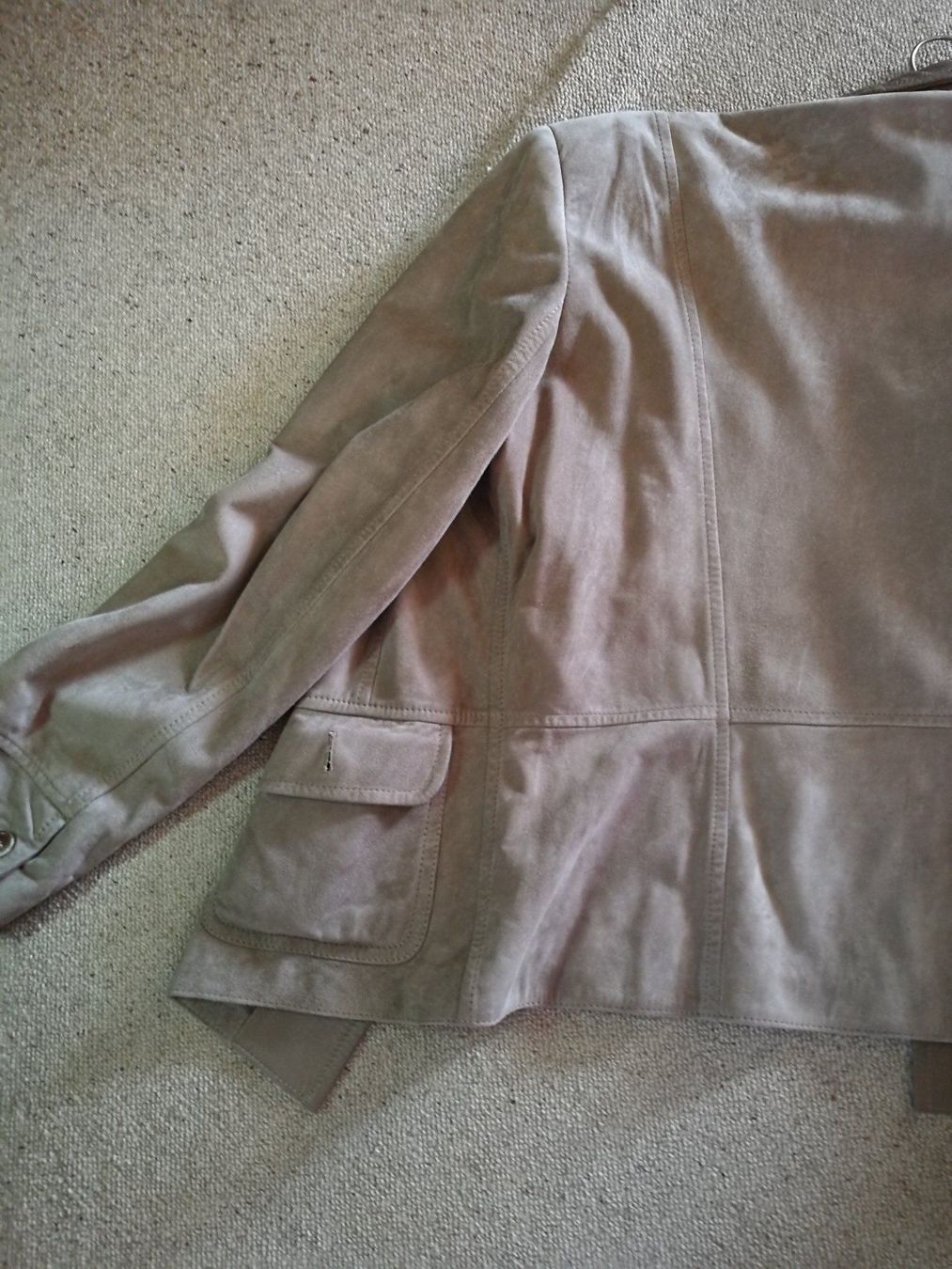 Giacche: Ziegenvelourjacke beige von Antilope – Nuovo (secondo la descrizione) da Horn venduto da sonjamenzi 5