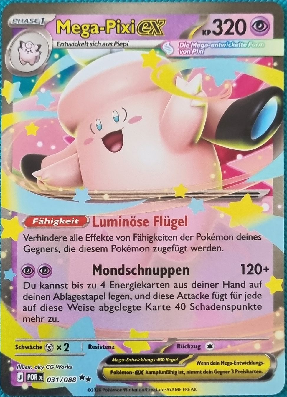 Pokémon Carte collezionabili: Pokemon Optimale Ordnung Mega Pixi EX DE – Nuovo (secondo la descrizione) da Oberbipp venduto da ret_6hxb