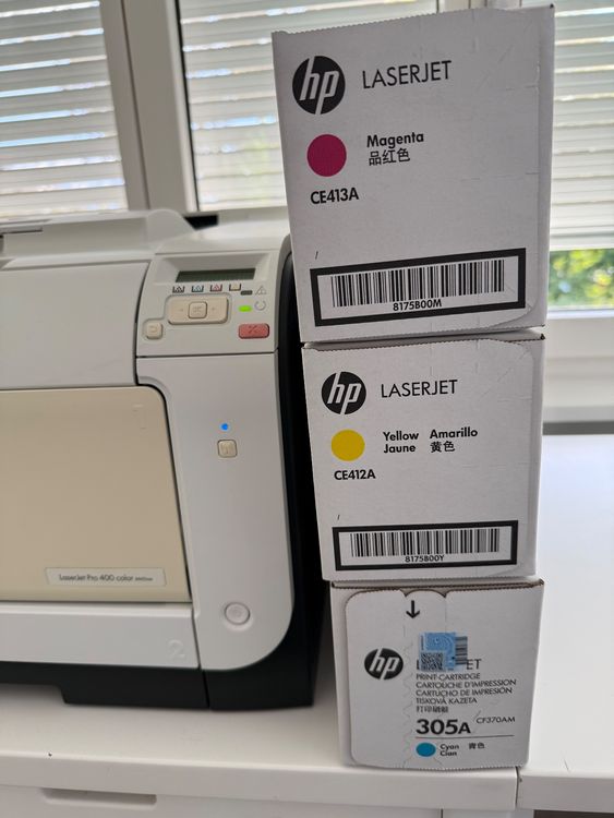 Toner Stampante HP LaserJet Pro 400 Color M451 DN - Foto 4