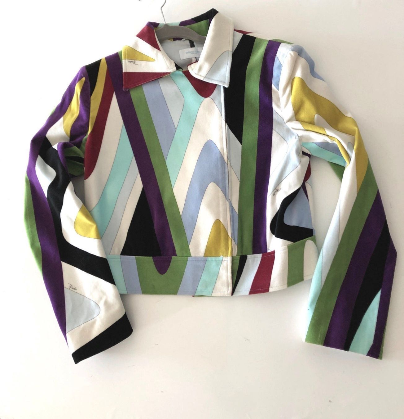 Emilio Pucci Giacche: Pucci Jacke Samt Gr. 38/40 – Usato da Etoy venduto da Airesun