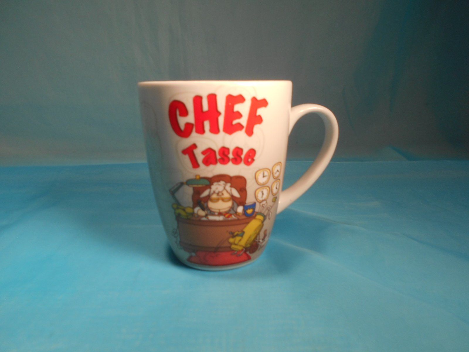 Nici Tassen: NICI CHEF Tasse, mit dem Schaf – Neu (gemäss Beschreibung) aus Bellach von JingleCherry