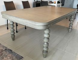 Table de Salle à Manger de Luxe + Rallonge - A.R.T.Furniture