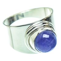 RARE KYANITE, Kyanit Ring 925 Silber