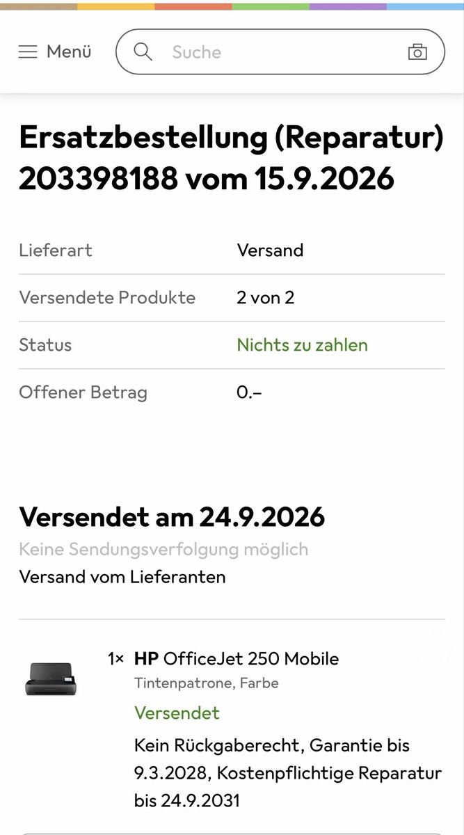 Hewlett Packard Stampanti: Drucker HP OfficeJet 250 Mobile NEU – Nuovo (secondo la descrizione) da Heimberg venduto da cmfr84 1