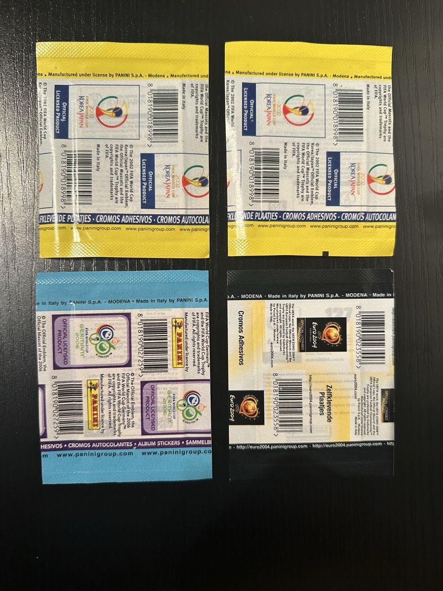 Panini Carte collezionabili: PANINI DIVERSE PACKS – Nuovo e nell'imballaggio originale da Unterstammheim venduto da Robin059 1