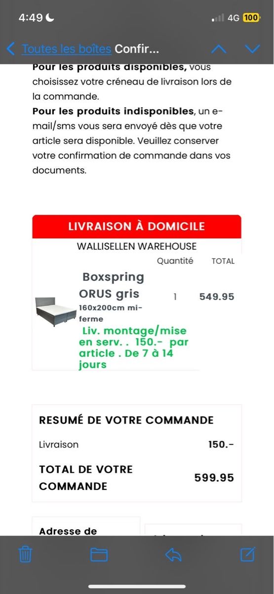 Ikea Letti: Ikea Bed – Usato da Glattbrugg venduto da nic_6k6r 3