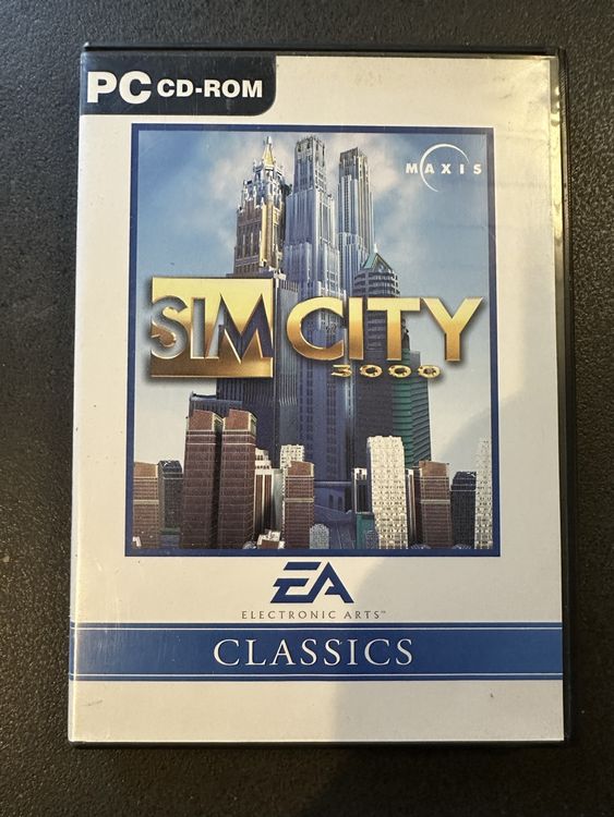SimCity 3000 PC CD-ROM Klassiker EA Games Nostalgie (Gebraucht) in ...