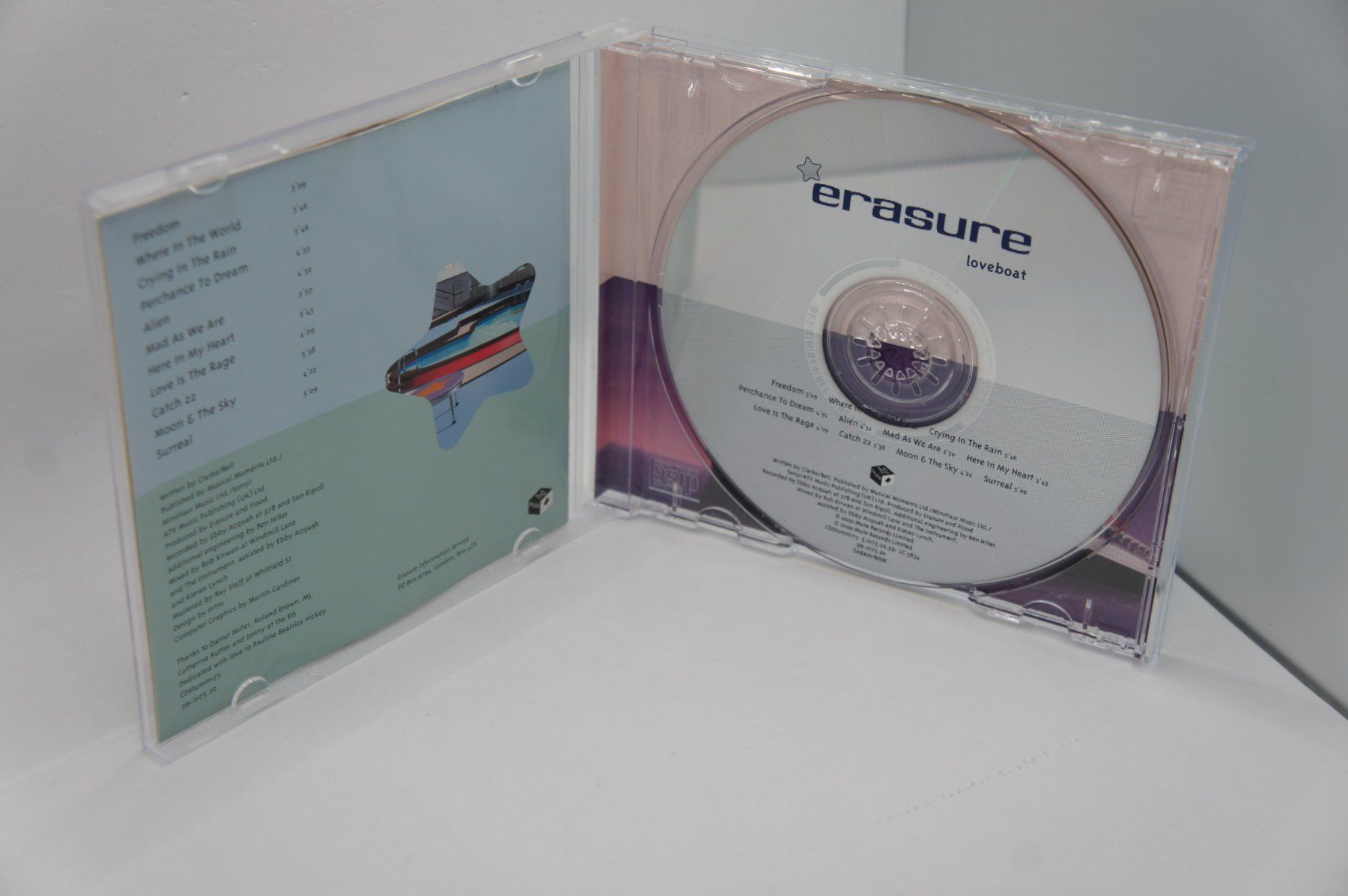 CDs: CD CD Erasure - Loveboat – D'occasion à Ernetschwil par luisvonerni 1