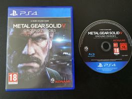 Metal Gear Solid V Ground Zeroes PS4