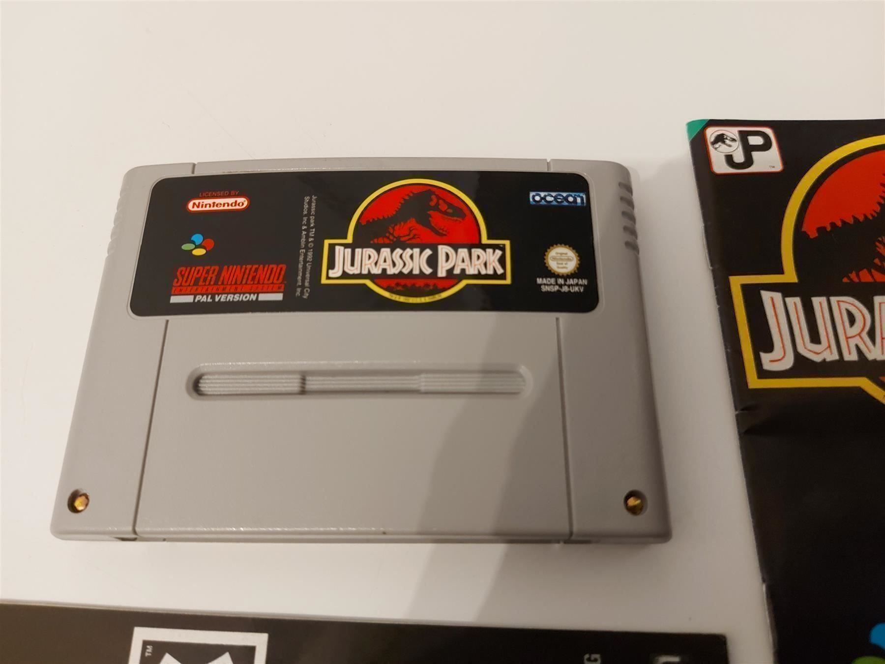 Giochi: Jurassic Park + Anl Super Nintendo SNES – Usato da Aarau venduto da Kaesekuchen2000 1