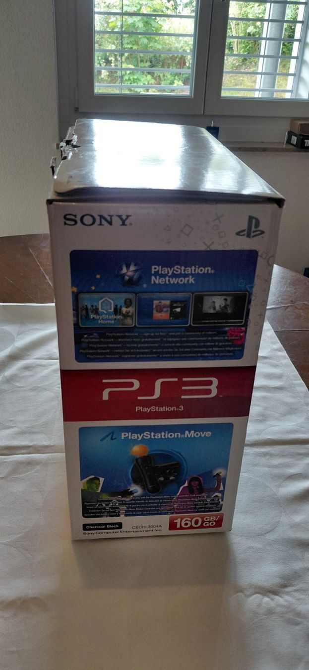 Sony Console: PS3 Slim 160 GB OVP Move Set – Usato da Gretzenbach venduto da Uli1980 5