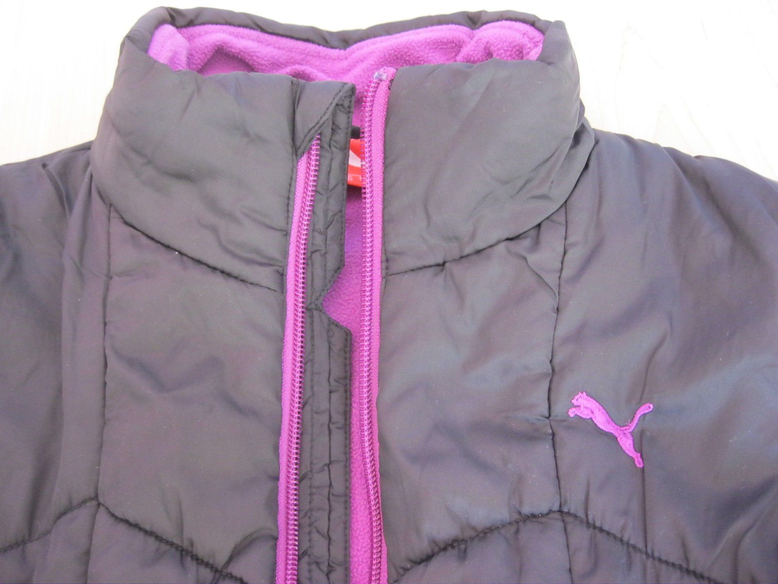 Puma Jacken & Mäntel: Puma Winterjacke schwarz/violett Gr. 152 – Gebraucht aus Vitznau von Kateborg 2