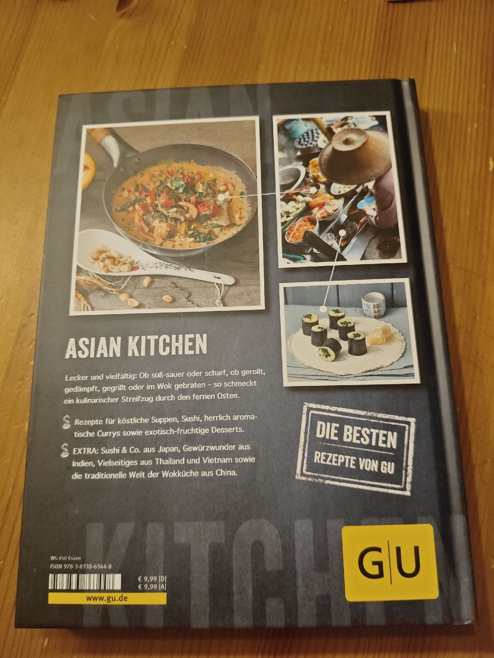 Libri: Asian Kitchen Kochbuch: Mach's doch einfach, GU Verlag – Usato da Boll venduto da St.cruz 1