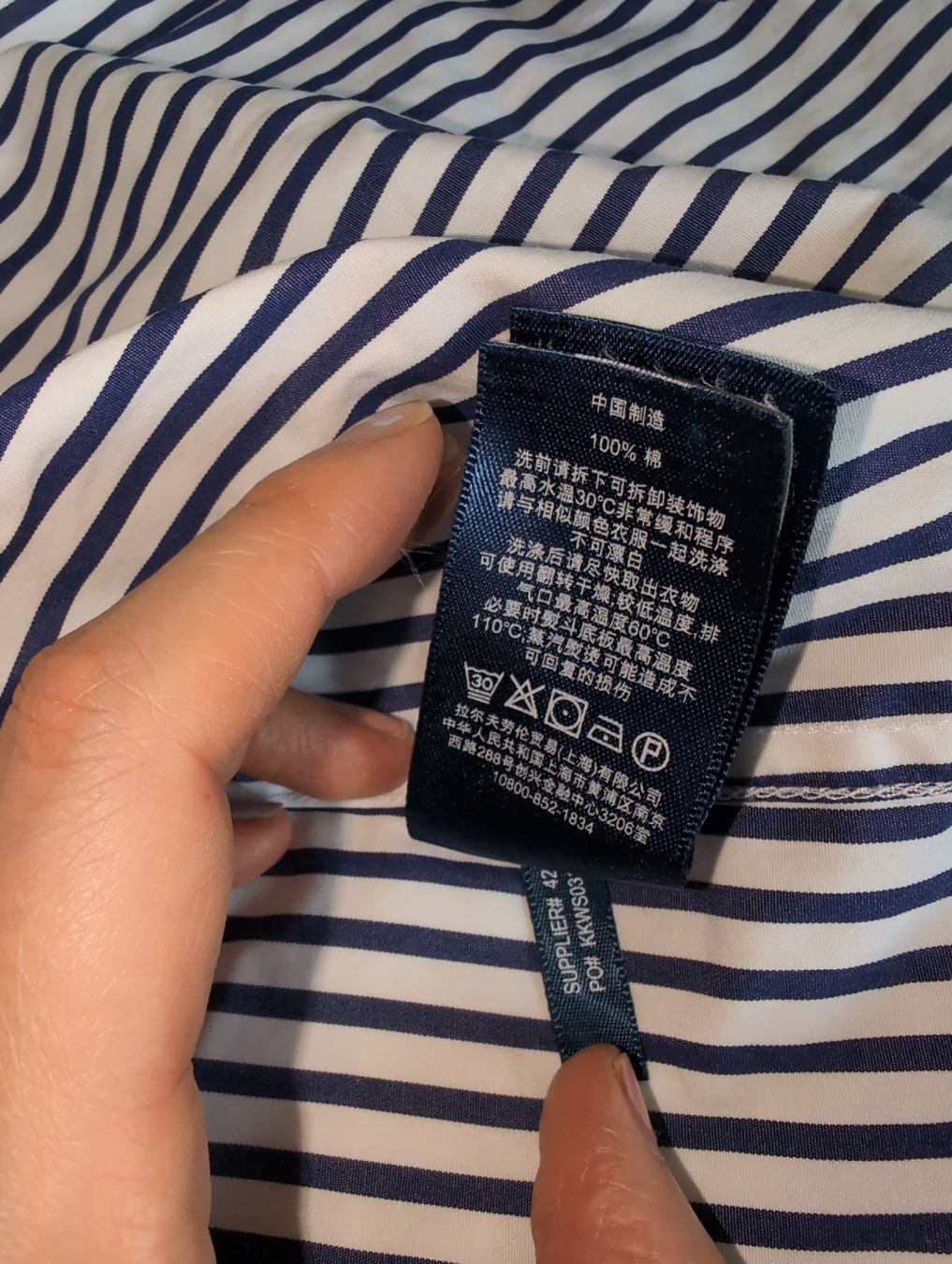 Ralph Lauren Blusen: polo shirt Ralph Lauren size 0 – Gebraucht aus Glis von livespringly 4