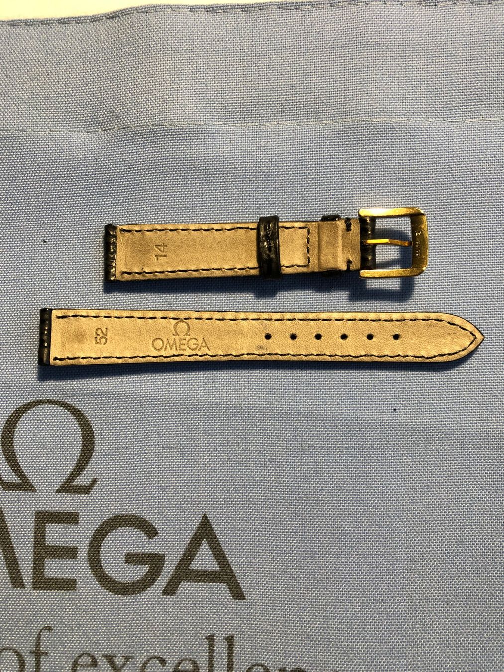 Omega Orologi: Omega Uhrenarmband original 14mm – Nuovo (secondo la descrizione) da Biel/Bienne venduto da winnertaco 2