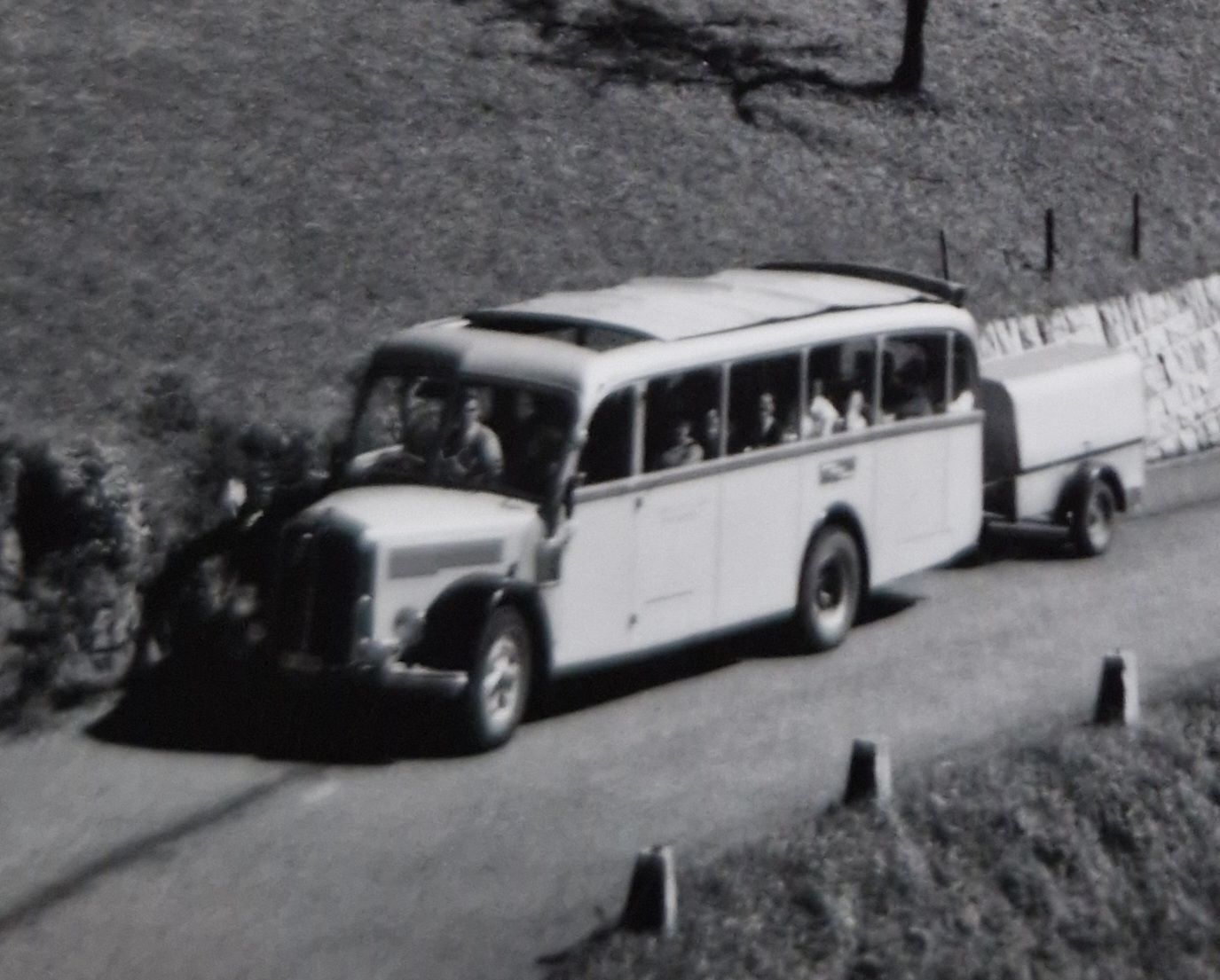 Ansichtskarten: Postauto Interlaken Beatenberg – Gebraucht aus Ebikon von Donar50 1
