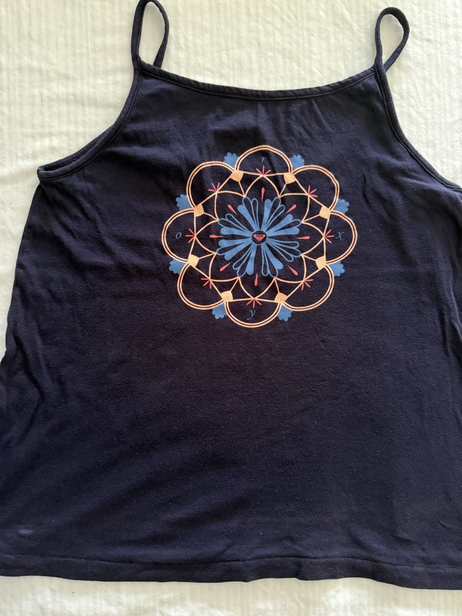 Roxy Camicette, T-shirt & Top: Roxy Top Mädchen Grösse 14 J. dunkelblau – Usato da Rüti ZH venduto da Dauli