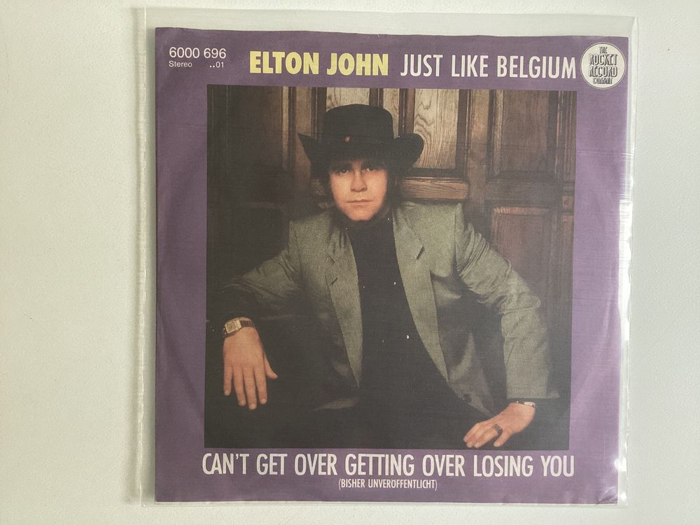 Elton John Single Just Like Belgium Kaufen auf Ricardo