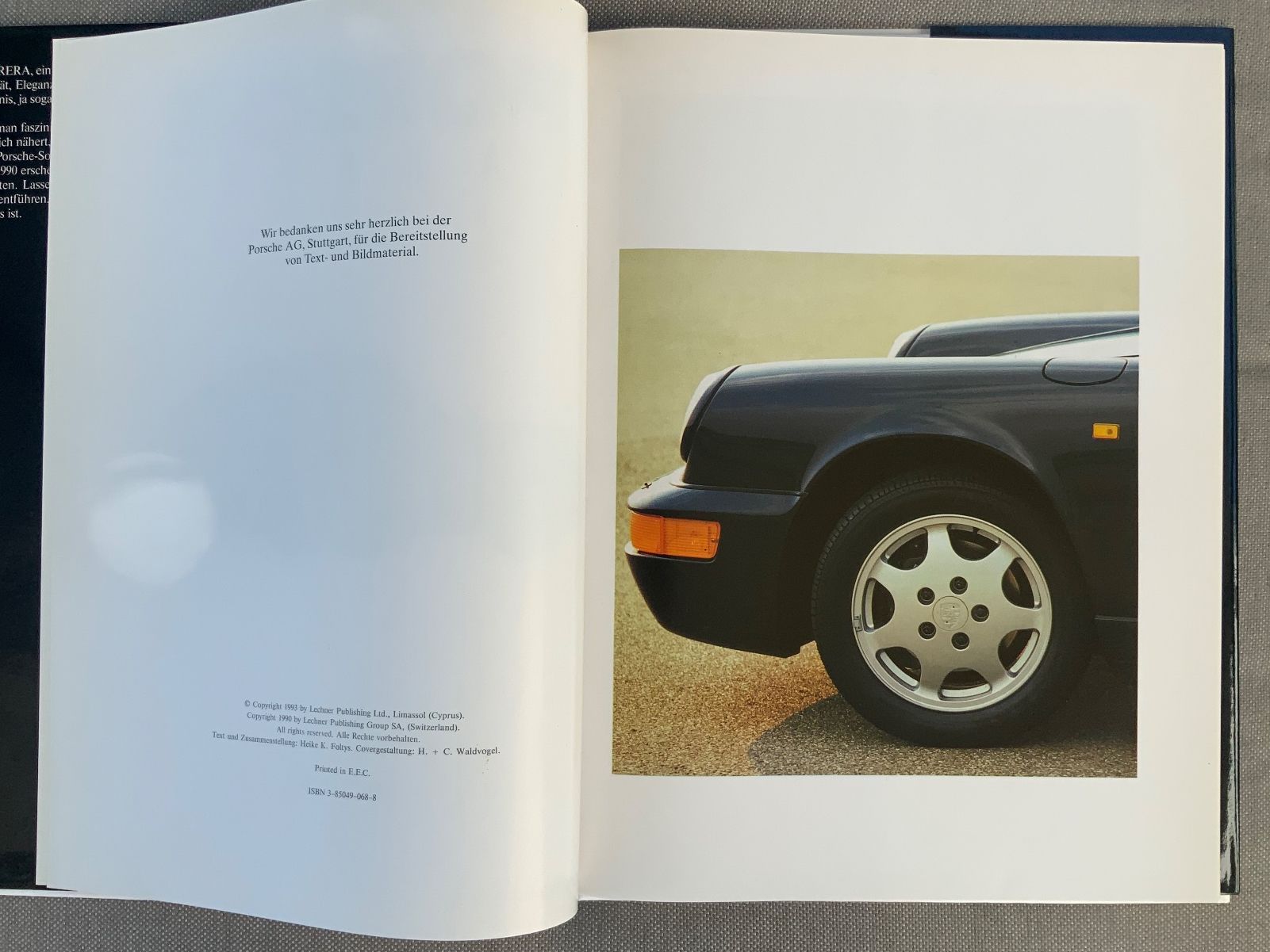 Bücher: Porsche Carrera – Gebraucht aus Erlenbach ZH von Blondie1966 1