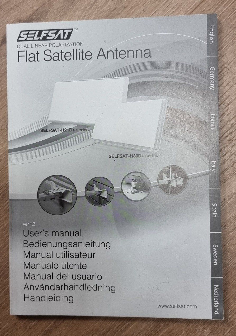 Satellitenschüssel: Selfsat H21D Flachantenne mit Stativ gebraucht – Gebraucht aus Bünzen von Sero100 3