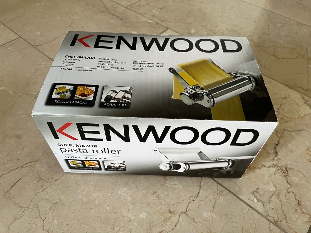 Kenwood Pasta Vorsatz AT970A zum Ausrollen von Pastateig Kaufen auf