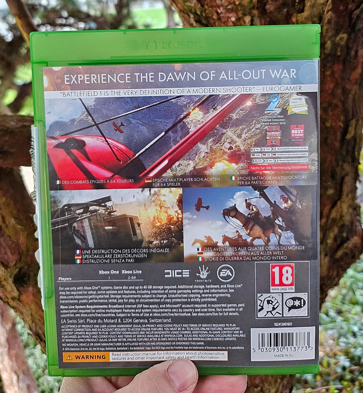 Spiele: Xbox One - Battlefield 1 – Gebraucht aus Siblingen von Vany_McDougall 3