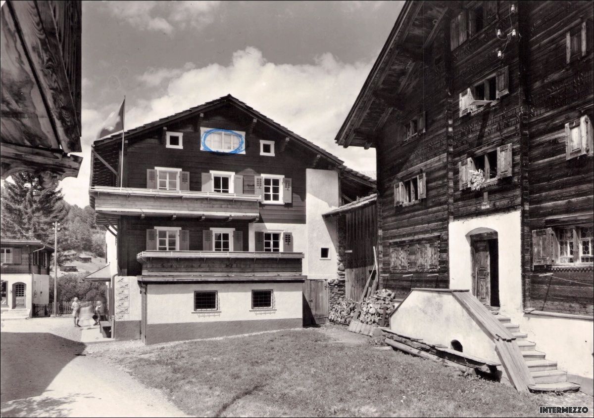 Cartes postales: Serneus GR // Ferienhaus Seen – D'occasion à Basel par intermezzo12