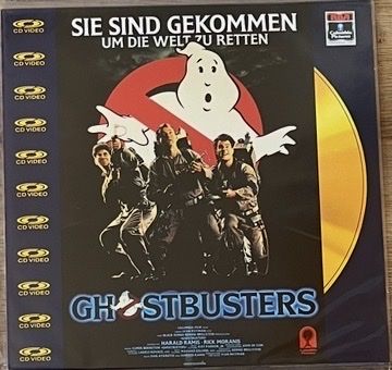 Dischi rigidi: Laserdisc „Ghostbusters“ – Usato da Niederdorf venduto da Fay1993