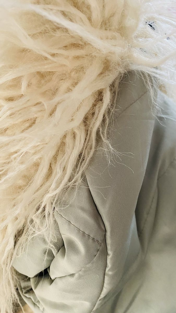 H&M Cappotti: Leichte Wildlederjacke imitat mit Kunstfell Gr. S – Nuovo (secondo la descrizione) da Killwangen venduto da Fefy 6