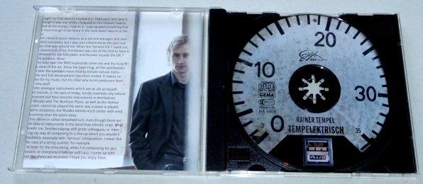 CD: Rainer Tempel - Tempelektrisch – Usato da Unterbäch venduto da laqug 2