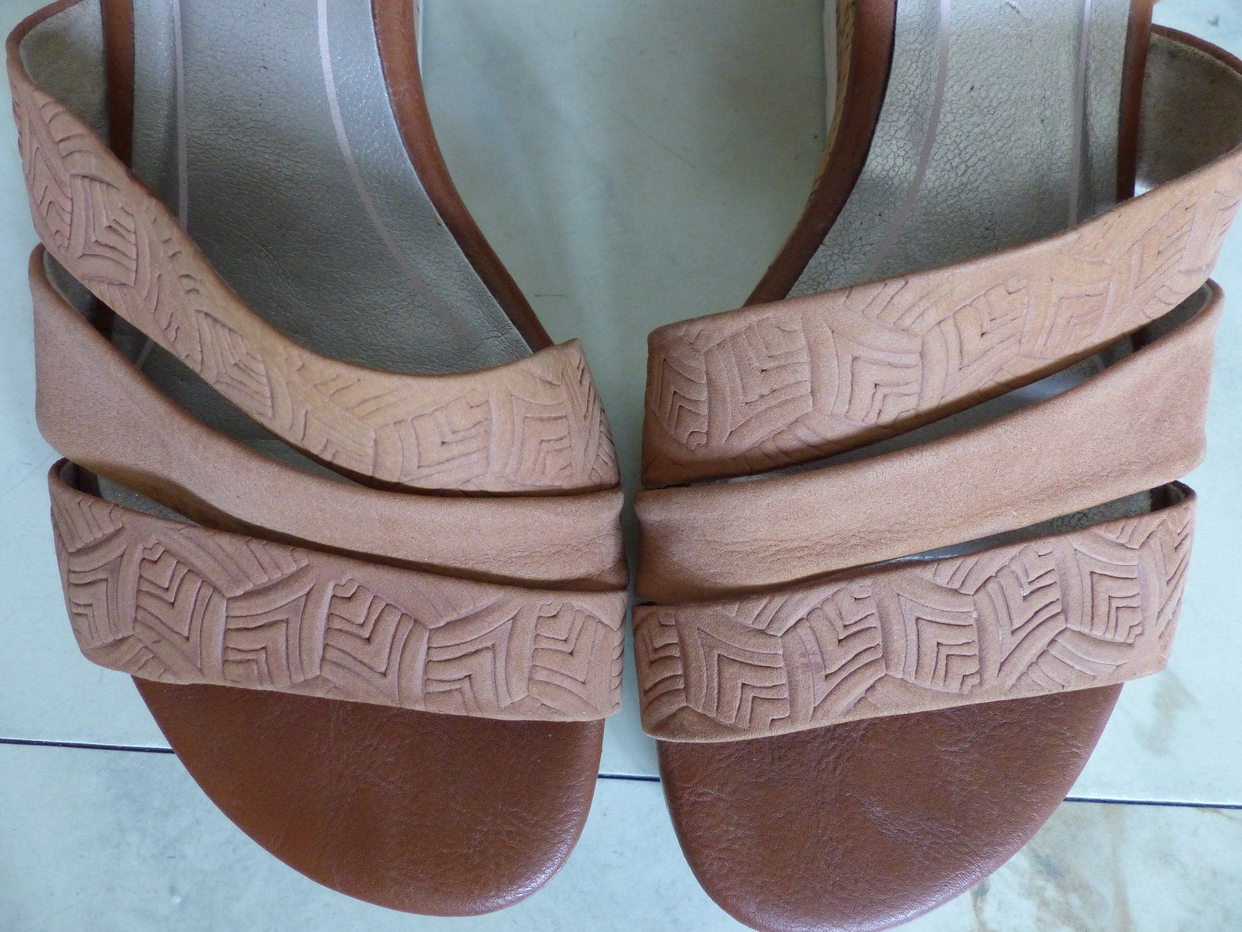 Scarpe da donna: Marco Tozzi Sommerschuhe Gr. 38 / Leder – Usato da Ostermundigen venduto da Phoenix64 6